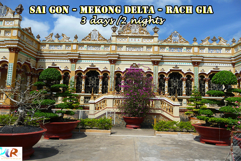 Saigon motorcycle tour to Mekong Delta to Rach Gia in 3 days
