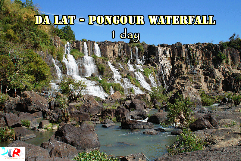 Dalat Motocycle Tour to Pongour waterfall in 1 day