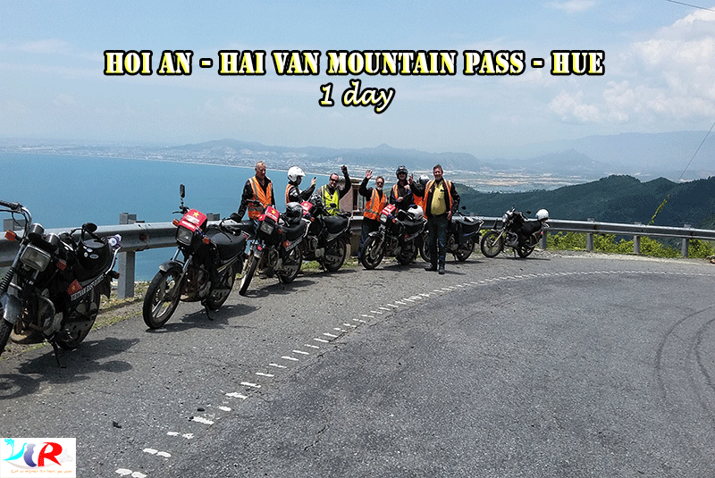 Easy Rider Tour Hoian to Hue on Hai Van Mountain pass in 1 day