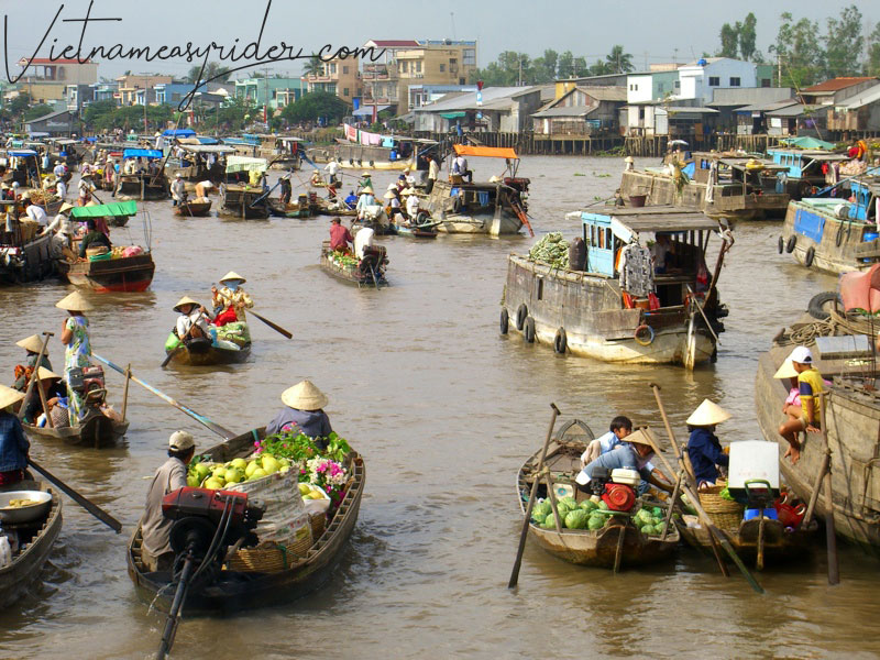 Cai Rang floating market - Mekong delta