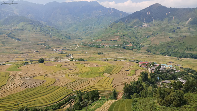 Mu Cang Chai Terrace Rice fields Yen Bai