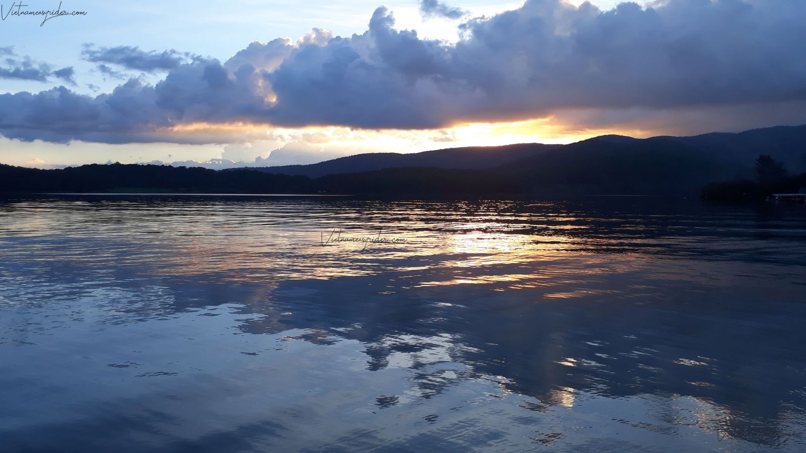 sunset-tuyen-lam-lake